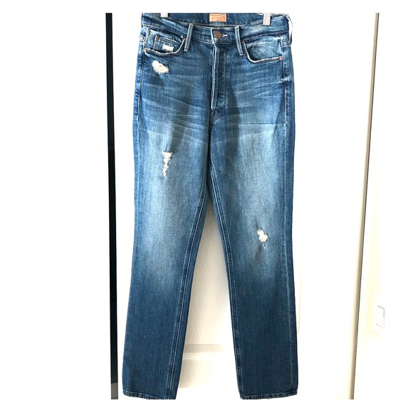 mother denim button fly